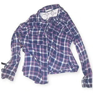 Maurice’s button down plaid shirt